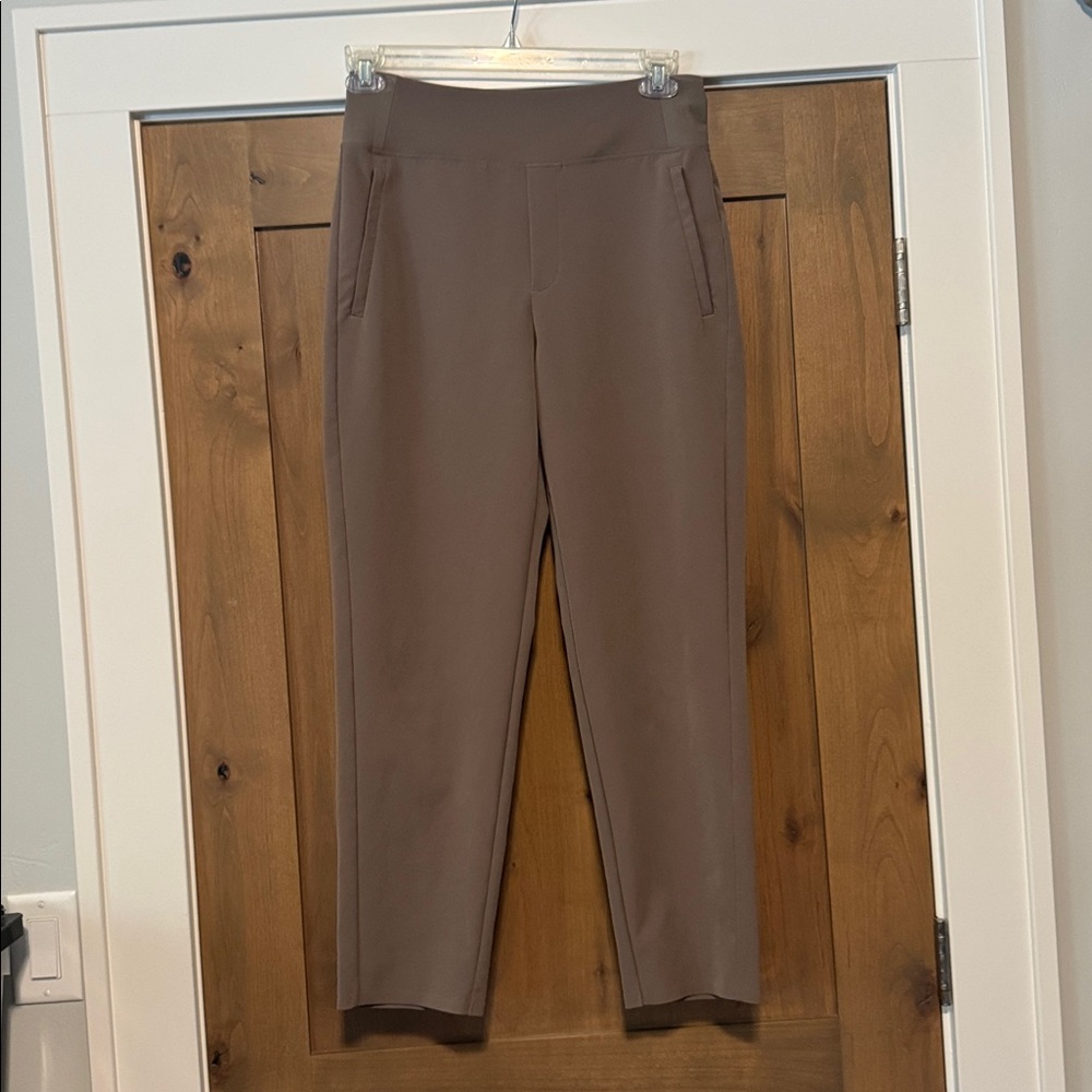 Athleta Taupe Track Joggers